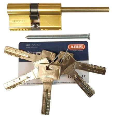 Механизм цилиндровый Abus Bravus 4000 MX (Абус) 60 мм (30*30) латунь, кл/шток