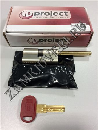 Механизм цилиндровый Mottura Project-C1-3151 (51*31, кл-шток) никель
