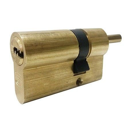 Механизм цилиндровый Гардиан GB 107 mm (61/46В) кл/верт (латунь)