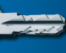 Цилиндр Evva ICS 122 мм 61x61 ключ-вертушка (никель)